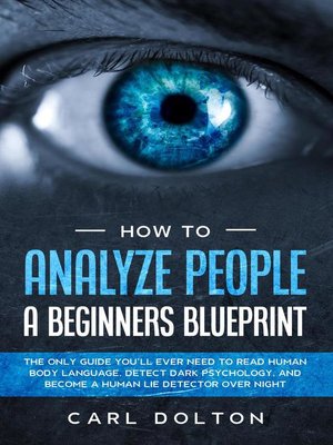 cover image of How to Analyze People a Beginners Blueprint